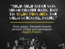 32 Tahun Menjarah Alam: Luka Panjang di Tanah Sendiri