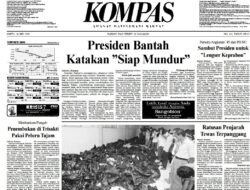 Kompas, Kerusuhan, dan Hari-Hari Terakhir Soeharto